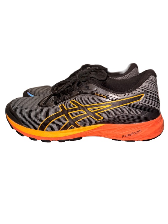 Asics Other - Asics DynaFlyte Running Shoes Men 12 DynaFoam Black Orange Accents EUC